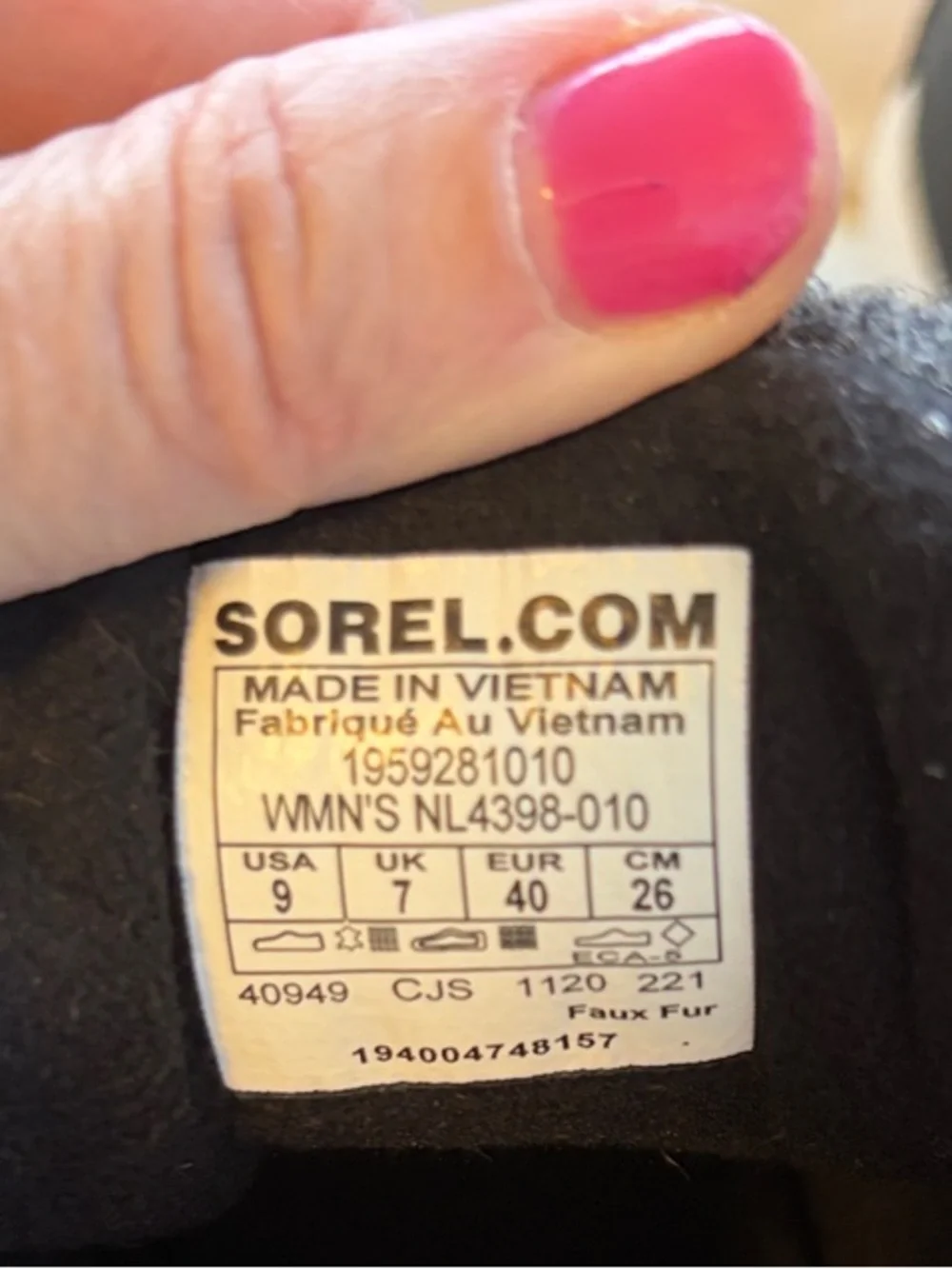 Sorel modern sneaker